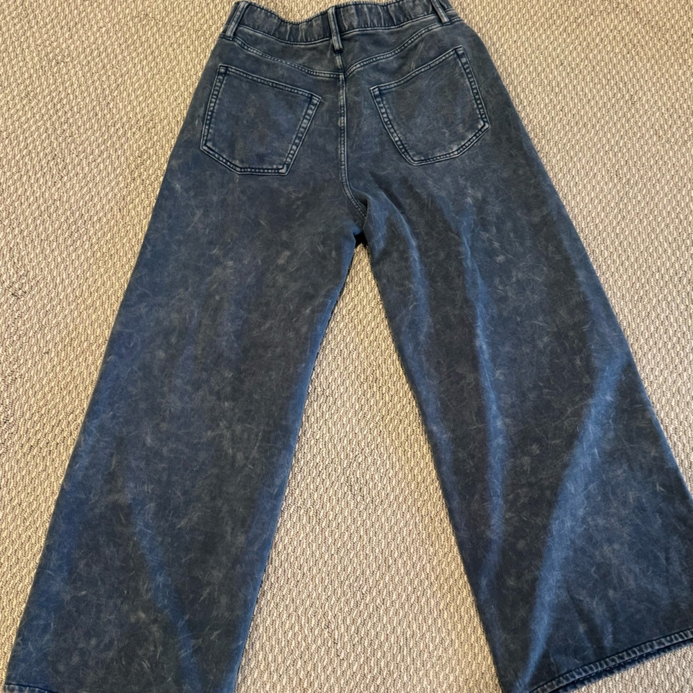GAP Soft heavyweight baggy sweatpants printed denim in Small - Picture 5 of 7